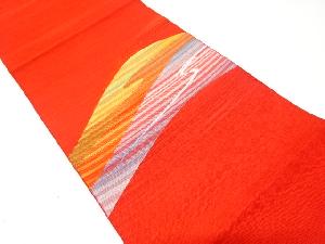 遠山模様織り出し名古屋帯